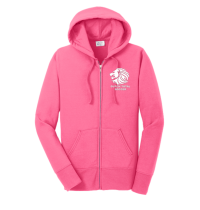 Port and Company Women's Core Fleece Full-Zip Hooded Sweatshirt