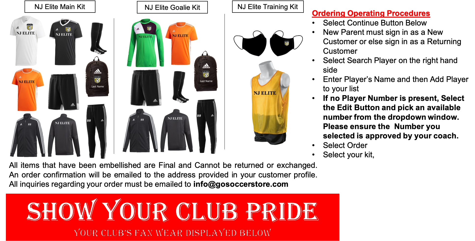 NJ Elite Uniform Helper